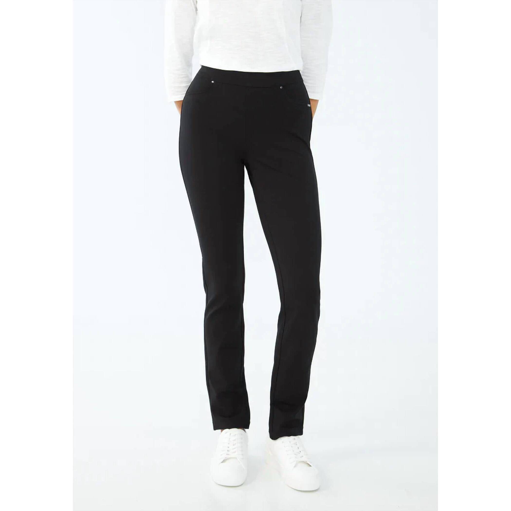 New Fdj Panna Pull-On Slim Leg Jegging In Black
